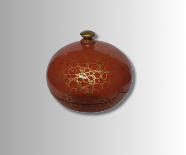 PAPIER MACHIE POWDER BOX